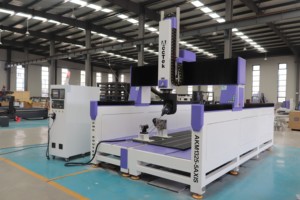 Enrutador CNC de 5 ejes, máquina de corte de Metal, enrutador CNC de tallado de madera 3D 4d con husillo giratorio de 360 grados 1325 1530 2030 - Product Image 2
