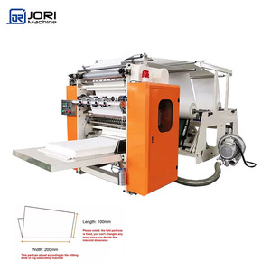 Box Drawing Manufacturing Machine <strong>V</strong> Folding Facial Tissue <strong>Interfold</strong> Tissue Paper Folding Machine on Sale - Product Image 1
