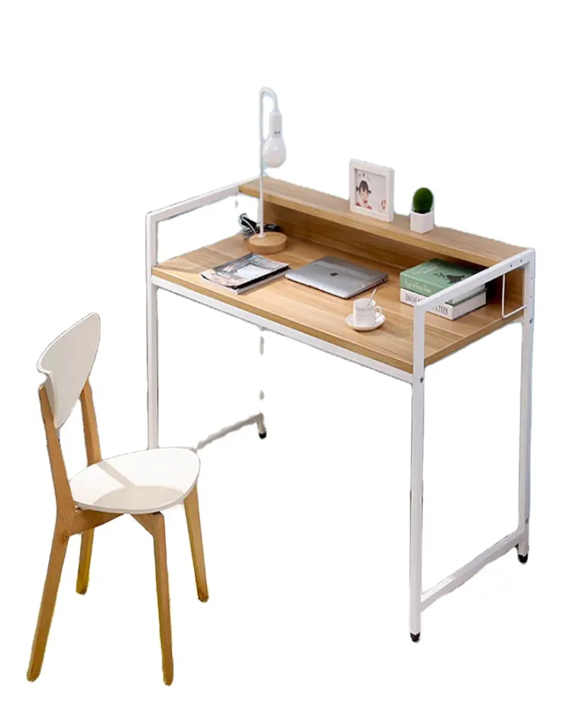 Bureau de travail à domicile, offre spéciale, avec balancelle et étagères, table d'ordinateur de lecture, pour enfants