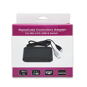Adaptador de controlador 3 en 1 para Nintendo Wii U Gamecube NGC adaptador USB convertidor de controlador para NGC/PC/Switch - Product Image 1
