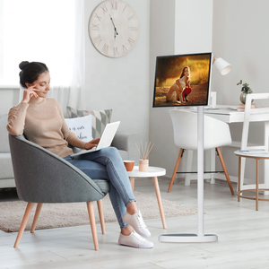 27-inch smart screen heart screen bestie machine Stand <strong>TV</strong> Mobile <strong>TV</strong> multi channel capacitive touch <strong>tv</strong>. - Product Image 2