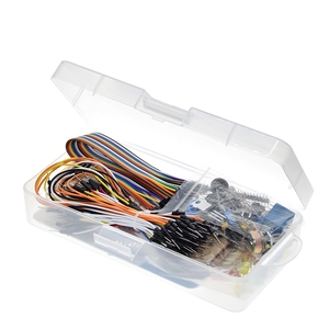 TZT Diy Electronic Component Base Fun Kit für Arduino Raspberry Pi Bundle mit Breadboard-Kabel widerstand, Kondensator