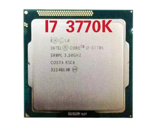 CPU testato per Intel Core i7 3770K 3.5GHz 8MB Cache 77W Desktop LGA 1155 processore utilizzato CPU - Product Image 1