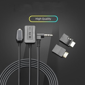 <strong>IR</strong> Extender HDMI-Compatible <strong>Remote</strong> Control Adapters Two-Way Switch Receiver Transmitter Cable Kit 3.5mm for Microphone Speaker - Product Image 2