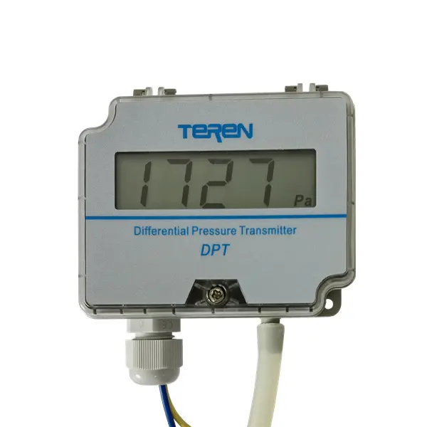 Transmissor de pressão diferencial calibrado de baixo custo, transmissor inteligente de pressão 4-20ma com lcd