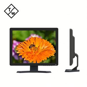 Monitor de PC de escritorio OEM 17 pulgadas 19 pulgadas Monitor LCD de computadora negro Entrada HD VGA - Product Image 1