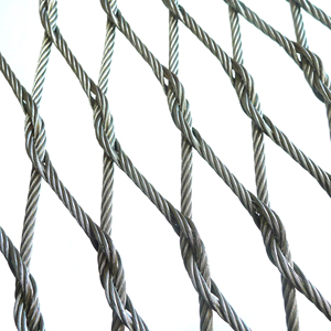 Rete metallica maglia annodata 304 acciaio inossidabile rete per cavi 3mm per recinzioni animali e protezione anticaduta con certificato CE - Product Image 1