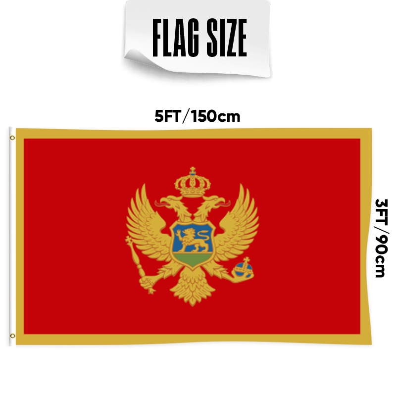 Bandera de Montenegro