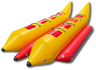bateau banane à double rangée pour 8 personnes