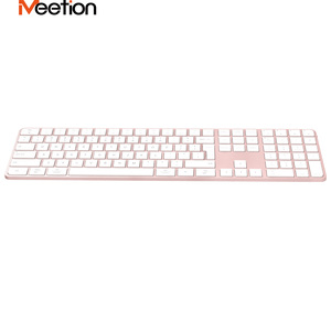 Meetion Ikey K230 tamaño completo 3 multidispositivo recargable tipo C teclado Bluetooth fino Pie de tijera USB inalámbrico para Mac nuevo - Product Image 3