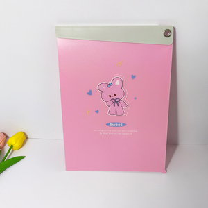 Carpeta de información personalizable A4 PP Caja de archivo con logotipo de clips de tijera PP y tamaño de patrón para archivar productos - Product Image 3