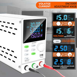 KUAIQU SPPS305D Einstellbares Netzteil 30V 5A RS232 Programmier bares Gleichstrom netzteil 5V 2A USB-Anschluss Geregelte Netzteile