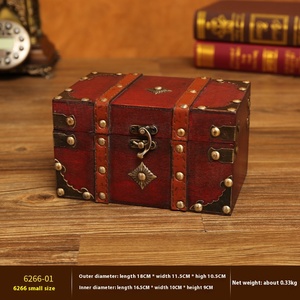 Деревянная коробка для хранения в европейском стиле - Product Image 6