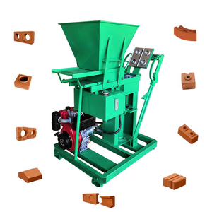 二手粘土砖挤出机联锁制造农场用空心砌块联锁制造机 - Product Image 6