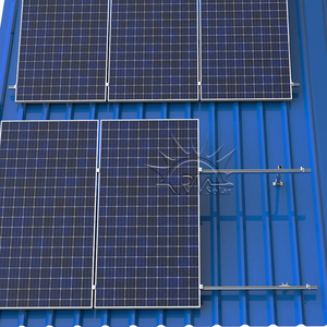Factory Direct Wholesale Aluminum Solar Adjustable Back Base Roof Support <strong>Kit</strong> for Solar Roof Mounting System - Product Image 2