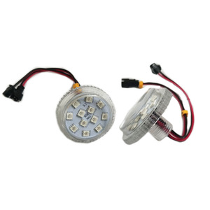 Cina all'ingrosso 55mm Kermis Verlichting Pre-programmato E14 AC24V Auto RGB luce LED Cabochon divertente luce - Product Image 5