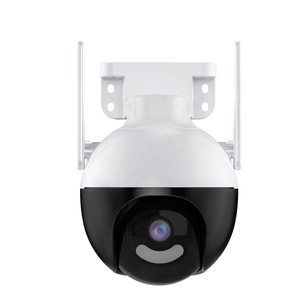 Pan-Tilt Network iP Camera 4MP Sensor de movimiento Audio bidireccional PTZ Visión nocturna Cámara de seguridad para el hogar iCSee - Product Image 1