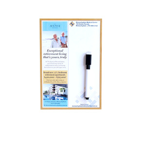 Xóa được từ nhãn từ bảng trắng carton tái sử dụng linh hoạt từ bảng trắng kim loại hàng ngày - Product Image 2