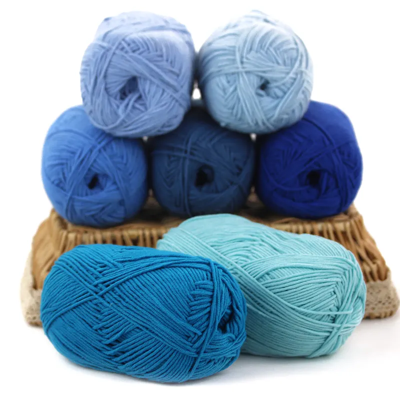 Factory Wholesale Soft Cheap Crochet Acrylic Knitting Blended Yarn Wool Knitting