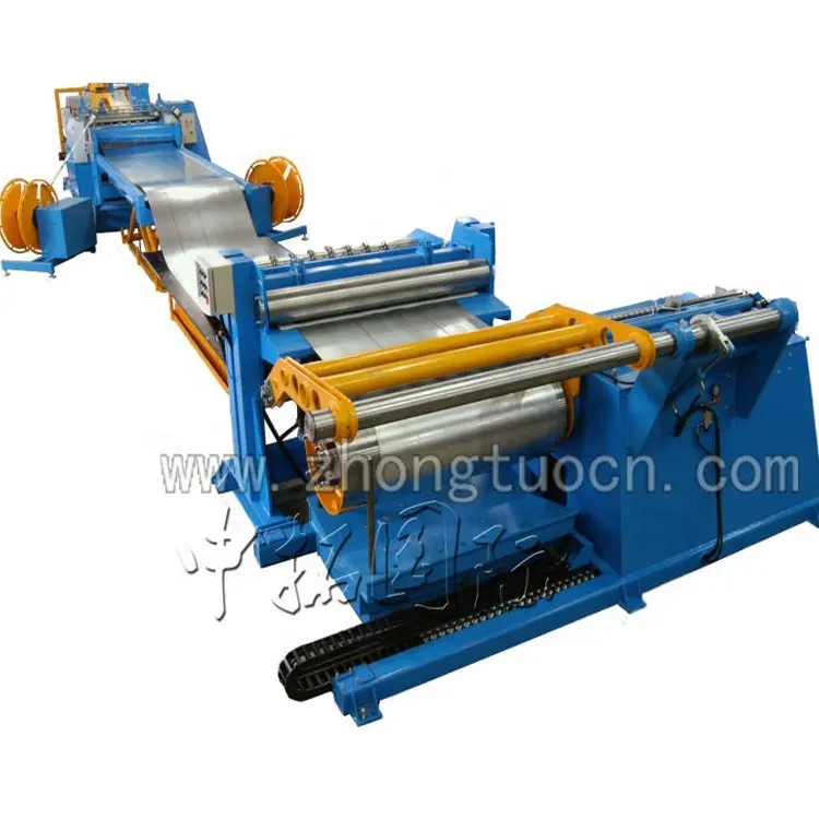 Sheet Coil Cutting Machine Slitting Line High Accuracy Metal Steel Plate Slitting Galvanized Coil 0.5 - 2 Mm 30-90 Days Provided