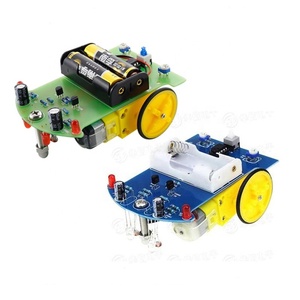 D2-1 intelligente Roboter Auto Kit Hindernis vermeidung Tracking Auto Zubehör für Arduino DIY elektronische Spielzeug produktion Lernen