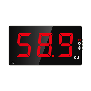 Noise Detector Decibel Decibelimeter Sound Level Meter Large Screen Wall Mounted Digital Professional Monitoring Tester