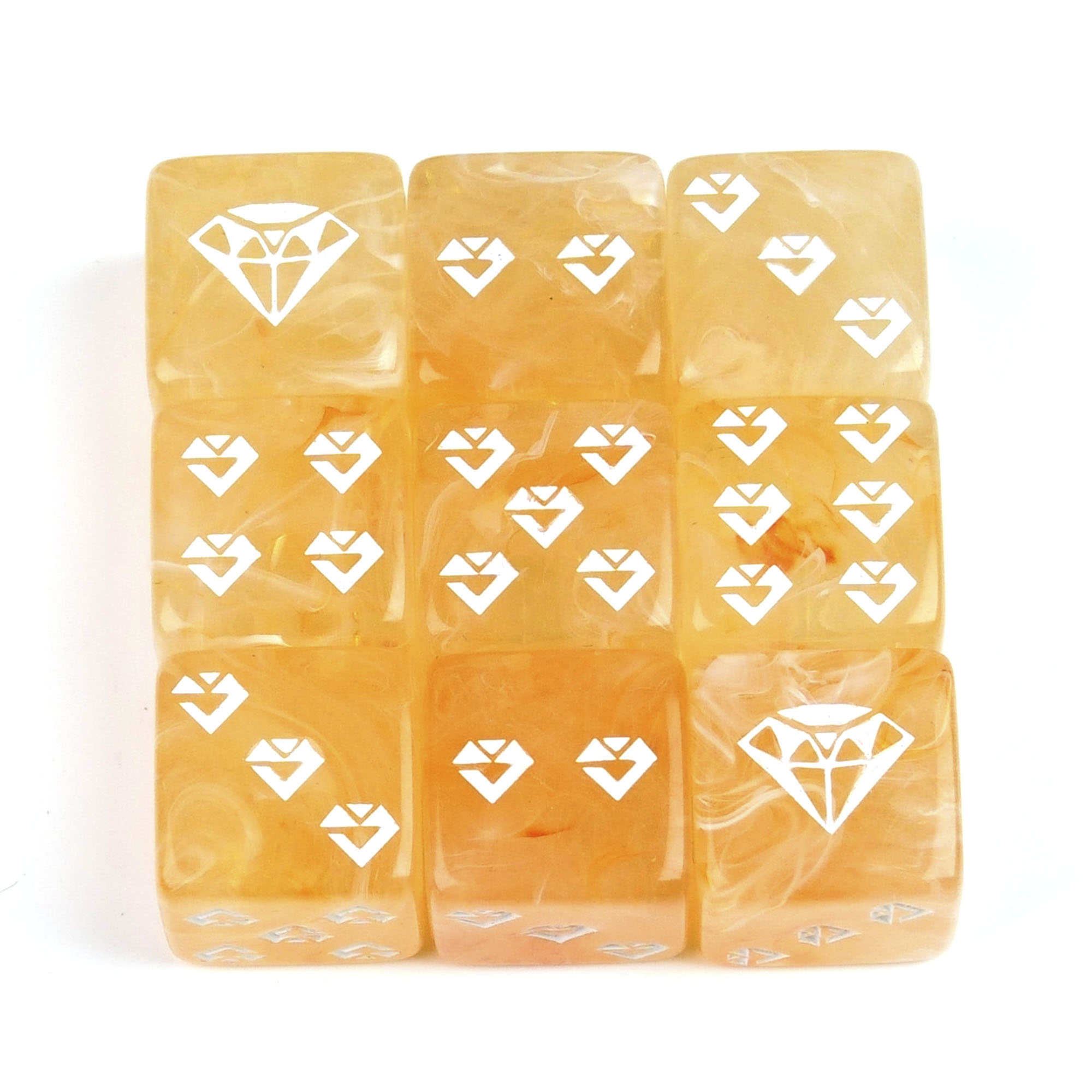 5 Naranja / Blanco