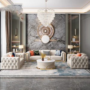 Mobilier De Salon Ensemble Canapé-Lit Mobilier De Maison Canapés En Cuir Modernes Canapé D'Angle Divano Camas Meuble De Salon - Product Image 2