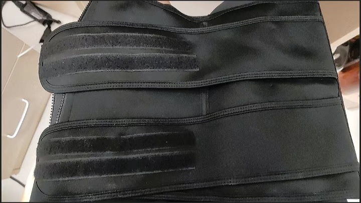 Double ceinture zippée