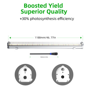 Customized Commercial 120 Watt 2.5 Umol/J Higher Yield Full Spectrum Dimmable Under Canopy <strong>LED</strong> Grow Light - Product Image 6