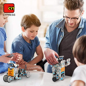 12 In 1ソーラーロボットおもちゃキット教育STEM科学おもちゃDIYビルディングソーラーロボット実験セット子供用 - Product Image 5