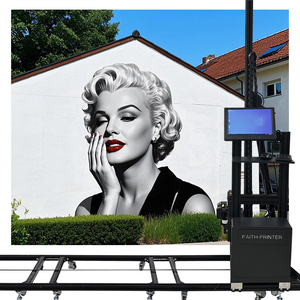 Faith Automatic Vertical 3d Wall Painting Machine 3m*6m Stitching Printing Machines for Drawing on Walls - Product Image 1