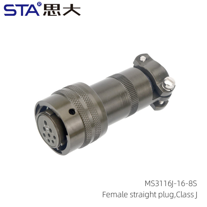 Conector recto hembra MS3116J