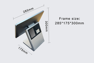 Smart <strong>QR</strong> <strong>Code</strong> <strong>Reader</strong> All in One <strong>Touch</strong> <strong>Screen</strong> Monitor Dual <strong>Screen</strong> <strong>Android</strong> WIFI Pos Terminal - Product Image 5