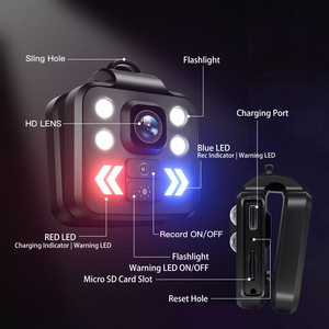Nova Função Corpo Câmera 1080P IP65 Mini Outdoor Sports Segurança Sem Fio Wearable <span class=keywords><strong>Video</strong></span> <span class=keywords><strong>Recorder</strong></span>