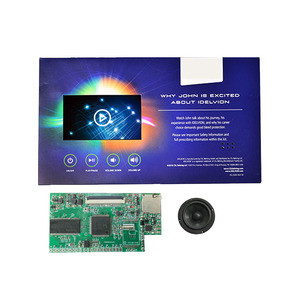 Scheda scheda ZXFELEC Plc fornitore di programmi personalizzati progettista per Business scheda Lcd cartolina pubblicitaria commerciale Display Brochure - Product Image 6