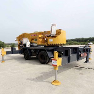 Nhà Máy Bán Buôn 8 Tấn Mới Tự Làm Xe Tải Cần Cẩu Kính Thiên Văn Bùng Nổ 4X4 Xe Tải Cần Cẩu - Product Image 4