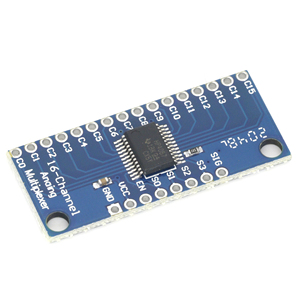 Smart Electronics CD74HC4067 Módulo de placa de ruptura de multiplexor digital analógico de 16 canales para Arduino