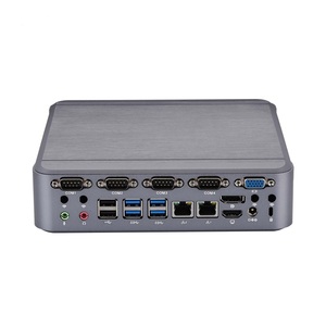 12th 13th Gen Celeron G6900 Pentium G7400 I3 12100 I5 12400 Mini PC RS232 endüstriyel bilgisayar çift LAN 6 COM masaüstü bilgisayar - Product Image 2