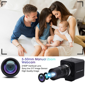 4K Full HD Camera Varifocal FHD 5-50mm Lens Mini USB UVC Zoom Conference Webcam Driver gratuito per Mac/Window/Linux/Raspberry Pi - Product Image 5