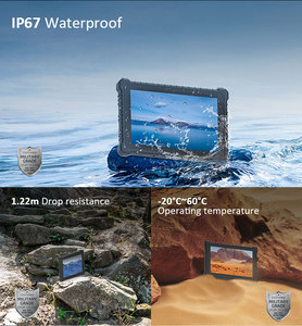 10英寸工业平板电脑视窗i3 i5 i7 ip67 10000毫安时4g 5g nfc防水保护地毯坚固平板电脑 - Product Image 6