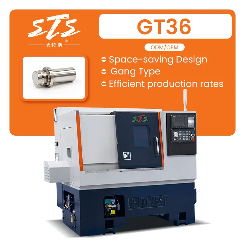 Producción de alta calidad con tecnología de torno CNC de torreta servo Torno CNC con capacidades de molienda