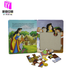 Servicio de impresión para libro de rompecabezas, diseño de libro de tablero para niños con libro educativo de rompecabezas para niños, diseño de ilustraciones - Product Image 5