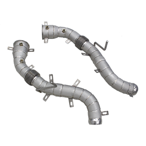 Factory Turbo Downpipe for Mclaren MP4-12C 2012-2014 Engine Racing Sport Car Exhaust Downpipe with Heat Shield <strong>Header</strong> - Product Image 1