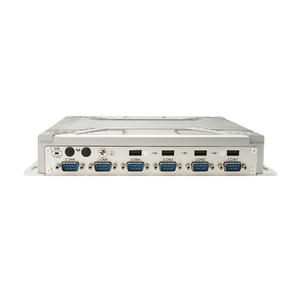 頑丈なファンレス産業用パネルPCIntelCore i5 5200U 6300U第5/第6世代プロセッサ、2 * Lan 6 * ComポータブルコンピューターミニPC