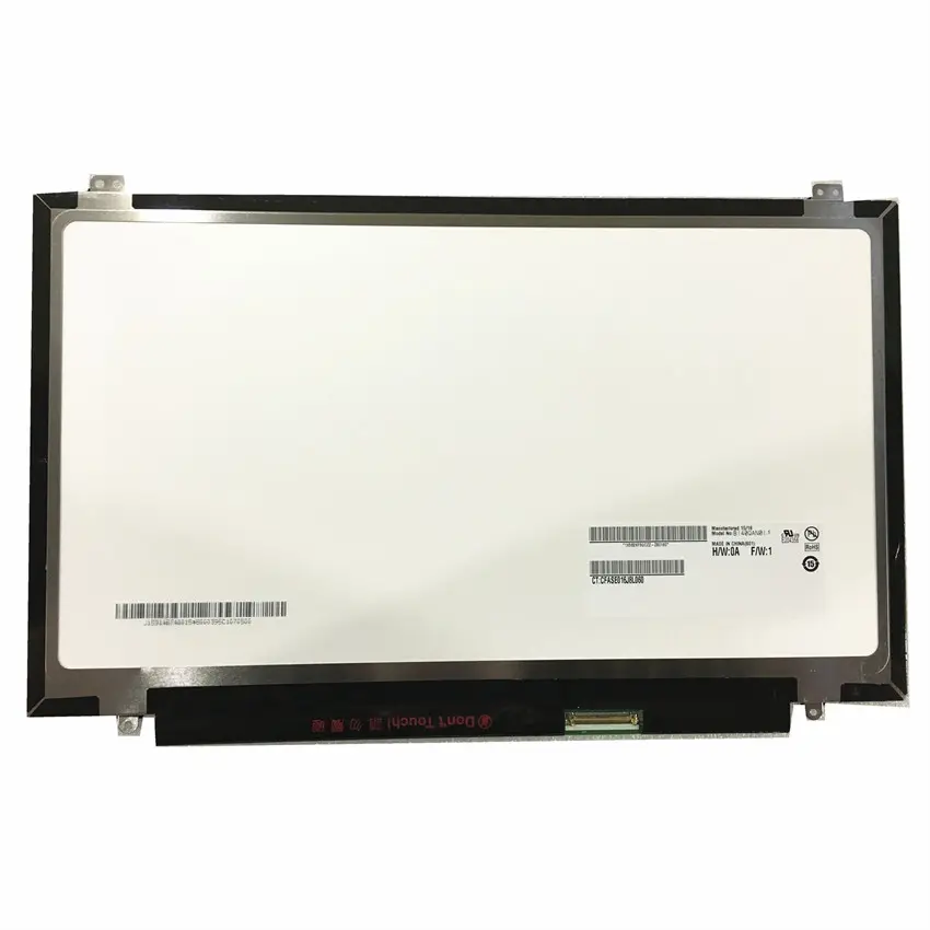 14 Inch QHD LED LCD Layar Layar Laptop B140QAN01.1 Tampilan Layar Monitor Panel 2560*1440 IPS EDP 40Pin