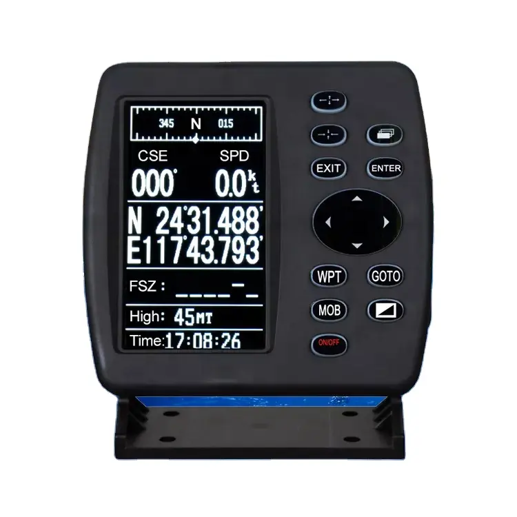 YSP-128 4.3 นิ้ว GPS BDS เครื่องนําทาง GPS ทางทะเล / ESP-128 YSP พล็อตเตอร์แผนภูมินําทางทางทะเล