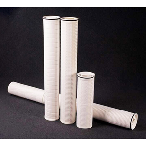 OEM yüksek akış filtresi ön filtrasyon PP PET su filtresi kartuşu 5 mikron Polyester pileli çökelti filtresi Ro için - Product Image 6