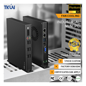 2025 Neue industrielle Mini-PC-lüfter gekühlte DC12-CPU D2000 8-Kern-X86 4GB RAM Linux OS Panel PC Eingebettete Dinrail-Computer auf Lager - Product Image 3