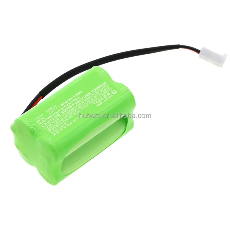 4.8 v 2000mAh NiMH 충전식 OSA004 2Ah 4.8 볼트 OSI 비상등 배터리